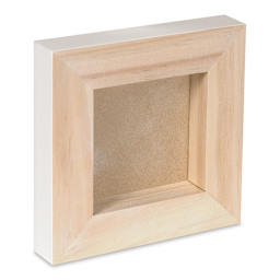 Blick Premier Artists' Panel - Traditional Cradle, 7/8", 5" x 5" back side view