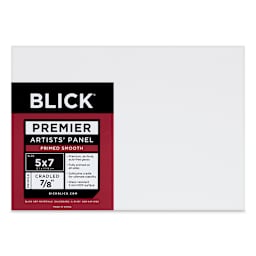 Blick Premier Artists' Panel - Traditional Cradle, 7/8", 5" x 7"