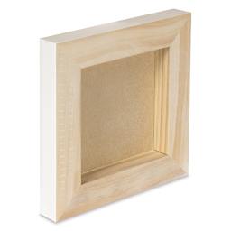 Blick Premier Artists' Panel - Traditional Cradle, 7/8", 6" x 6" back side view