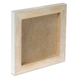 Blick Premier Artists' Panel - Traditional Cradle, 7/8", 8" x 8" back side view