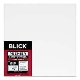 Blick Premier Artists' Panel - Traditional Cradle, 7/8", 8" x 8"