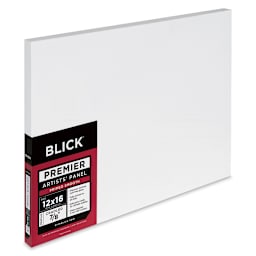 Blick Premier Artists' Panel - Traditional Cradle, 7/8", 12" x 16" side view