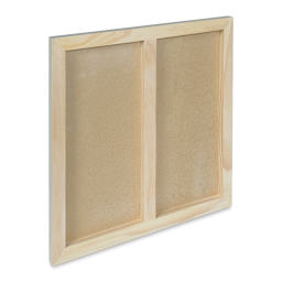 Blick Premier Artists' Panel - Traditional Cradle, 7/8", 16" x 16" back side view