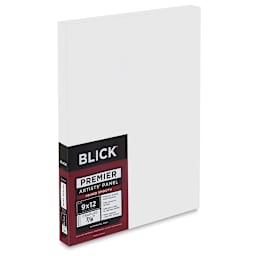 Blick Premier Artists' Panels - Upright Angled view of 7/8" profile showing thickness