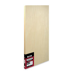Blick Premier Wood Panel - 30'' x 60'', 2-1/2'' Extra Deep Profile, Cradled (side view)