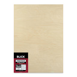 Blick Premier Wood Panel - 36'' x 48'', 2-1/2'' Extra Deep Profile, Cradled (front)