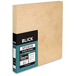 Blick Studio Artists' Wood Panels - Extra Deep Cradle Panel, 24" x 24", 2-1/2" Cradle