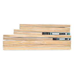 Blick Imperfect Wood Panels, stacked panels