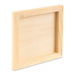 Blick Studio Artists' Wood Panel - Flat Cradle, 10" x 10", 7/8" Cradle (Back)