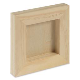 Blick Studio Artists' Wood Panel - Flat Cradle, 5" x 5", 7/8" Cradle (Back)