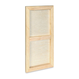 Blick Studio Artists' Wood Panel - Flat Cradle, 12" x 24", 7/8" Cradle (Back)