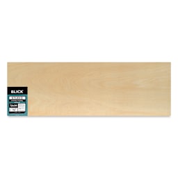 Blick Studio Artists' Wood Panel - Flat Cradle, 12" x 36", 7/8" Cradle (Front)