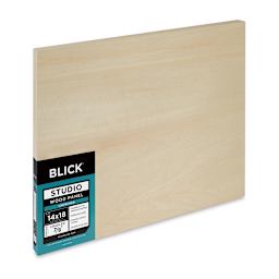 Blick Studio Artists' Wood Panel - Flat Cradle, 14" x 18", 7/8" Cradle