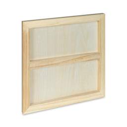 Blick Studio Artists' Wood Panel - Flat Cradle, 18" x 18", 7/8" Cradle (Back)