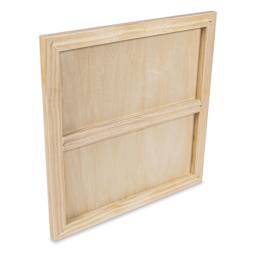 Blick Studio Artists' Wood Panel - Flat Cradle, 20" x 20", 7/8" Cradle (Back)
