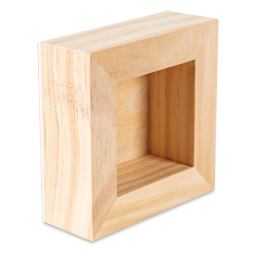 Blick Studio Artists' Wood Panel - Gallery Cradle, 4" x 4", 1-1/2" Cradle, back