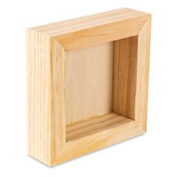 Blick Studio Artists' Wood Panel - Gallery Cradle, 5" x 5", 1-1/2" Cradle, back