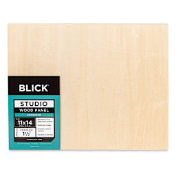 Blick Studio Artists' Wood Panels - Gallery Cradle, 11" x 14", 1-1/2" Cradle, front