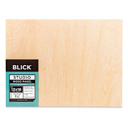 Blick Studio Artists' Wood Panels - Gallery Cradle, 12" x 16", 1-1/2" Cradle, front