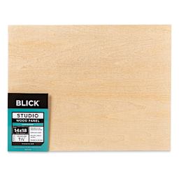 Blick Studio Artists' Wood Panels - Gallery Cradle, 14" x 18", 1-1/2" Cradle (Front)