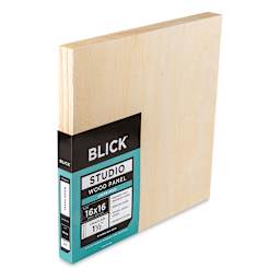 Blick Studio Artists' Wood Panels - Gallery Cradle, 16" x 16", 1-1/2" Cradle