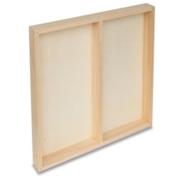 Blick Studio Artists' Wood Panels - Gallery Cradle, 24" x 24", 1-1/2" Cradle (Back)