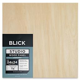 Blick Studio Artists' Wood Panels - Gallery Cradle, 24" x 24", 1-1/2" Cradle (Front)