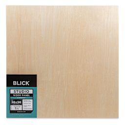 Blick Studio Artists' Wood Panels - Gallery Cradle, 36" x 36", 1-1/2" Cradle (Front)