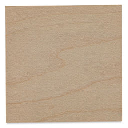 American Easel Maple Panel - 4" x 4", 1/2" Profile, Keyhole