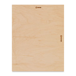 American Easel Maple Panel - 11" x 14", 1/2" Profile, Keyhole back