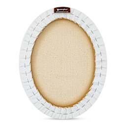 Masterpiece Pro Stretched Oval Canvas - 11" x 14", 3/4" Profile back