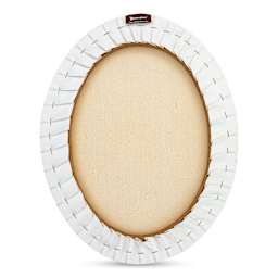 Masterpiece Pro Stretched Oval Canvas - 16" x 20", 3/4" Profile back