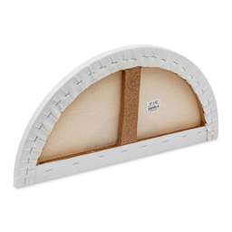 Masterpiece Tahoe Cotton Canvas Shape - Half Round, 10" x 20" angled back view
