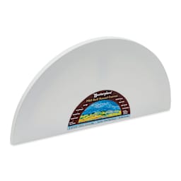 Masterpiece Tahoe Cotton Canvas Shape - Half Round, 10" x 20" angled front view