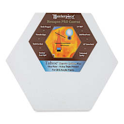 Masterpiece Tahoe Cotton Canvas Shape - Hexagon, 10"