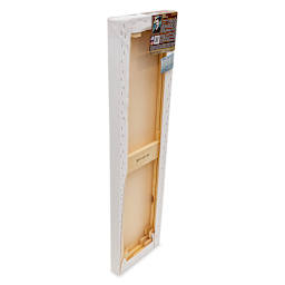 Masterpiece Tahoe Cotton Canvas - 12" x 48", 2-1/2" Profile, Acrylic Primed back side view
