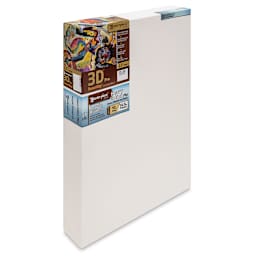 Masterpiece Tahoe Cotton Canvas - 16" x 20", 2-1/2" Profile, Acrylic Primed front side view