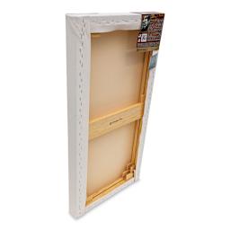Masterpiece Tahoe Cotton Canvas - 18" x 36", 2-1/2" Profile, Acrylic Primed back side view
