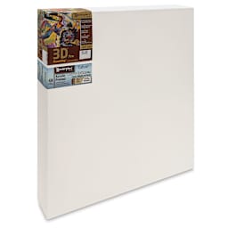 Masterpiece Tahoe Cotton Canvas - 24" x 24", 2-1/2" Profile, Acrylic Primed front side view