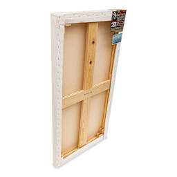 Masterpiece Tahoe Cotton Canvas - 24" x 48", 2-1/2" Profile, Acrylic Primed back side view