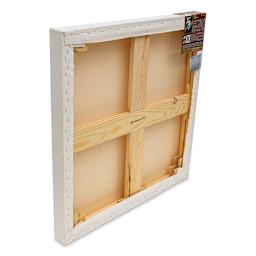 Masterpiece Tahoe Cotton Canvas - 30" x 30", 2-1/2" Profile, Acrylic Primed back side view