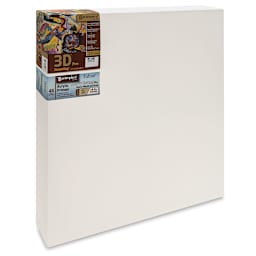 Masterpiece Tahoe Cotton Canvas - 36" x 36", 2-1/2" Profile, Acrylic Primed