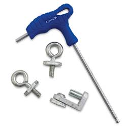 Museo Alu-Frame Claessens Belgian Linen Canvas - Adjusting, Hanging hardware included with canvas
