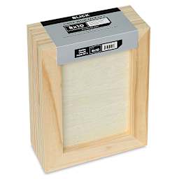 Blick Super Value Wood Panel Pack - 8'' x 10'', Pkg of 5 (Back view)