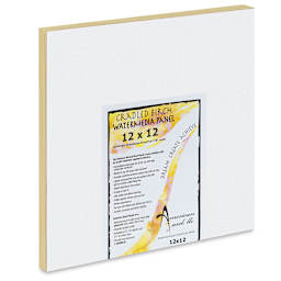 American Easel WaterMedia Panel - 12" x 12", Traditional Profile 7/8"