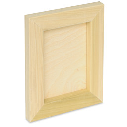 WaterMedia Panels - Angled view of back of 8" x 10" Panel