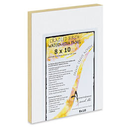 American Easel WaterMedia Panel - 8" x 10", Traditional Profile 7/8"