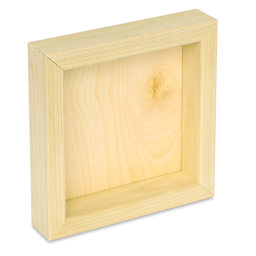 WaterMedia Panels - Angled view of back of Square Panel