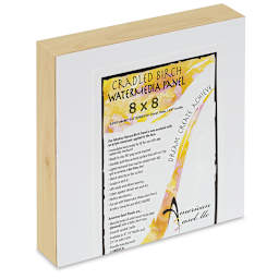 American Easel WaterMedia Panel - 8" x 8", Gallery Profile 1-5/8"