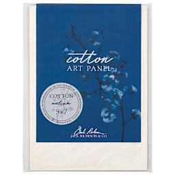 Richeson Cotton Art Panels - Front of 5" x 7" Medium Texture Panel with Label